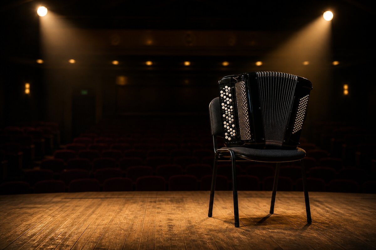Accordion and Homebrewing: Shared Craft Skills: original editorial photograph for the Italian accordion reference