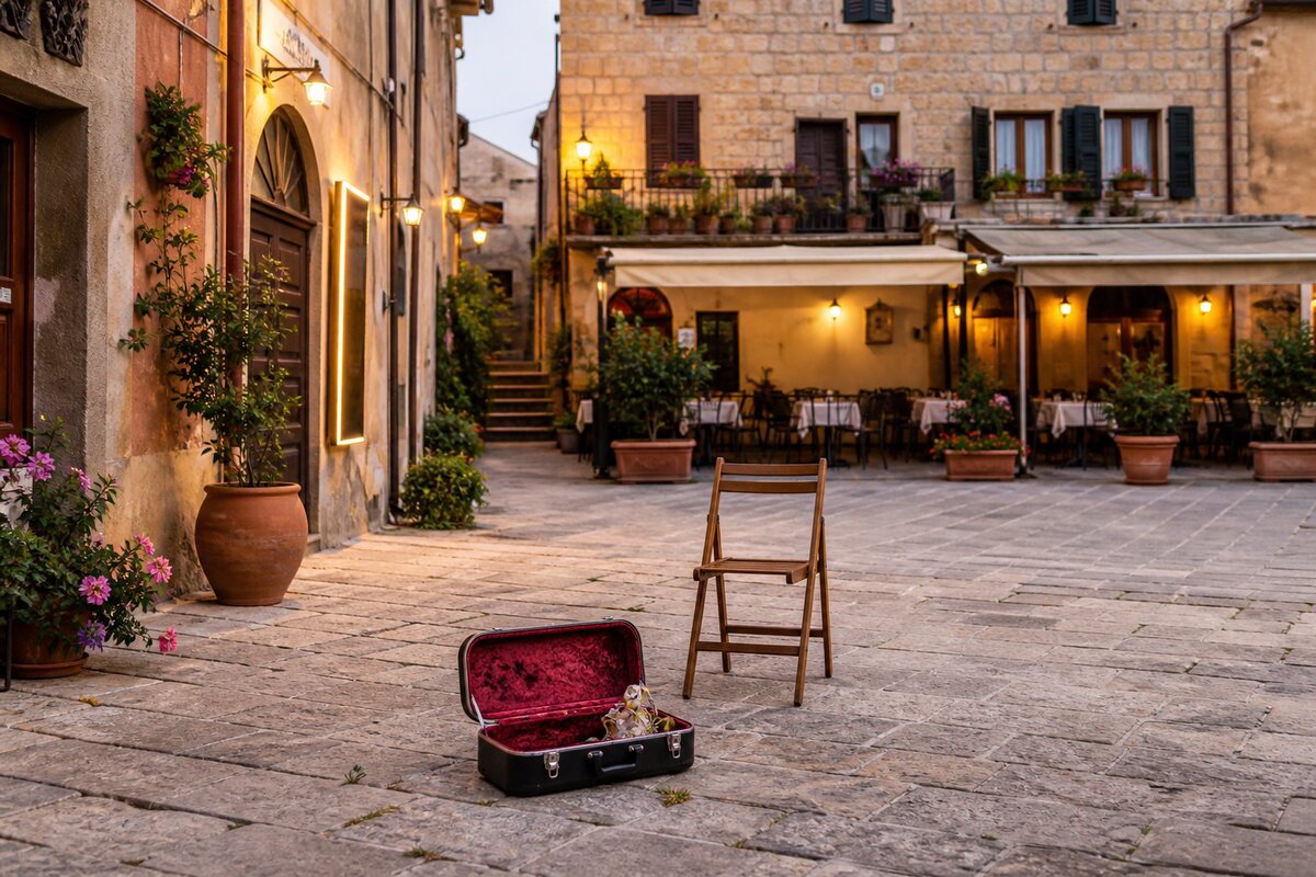 The Italian Accordion Atlas: original editorial photograph with an Italian accordion